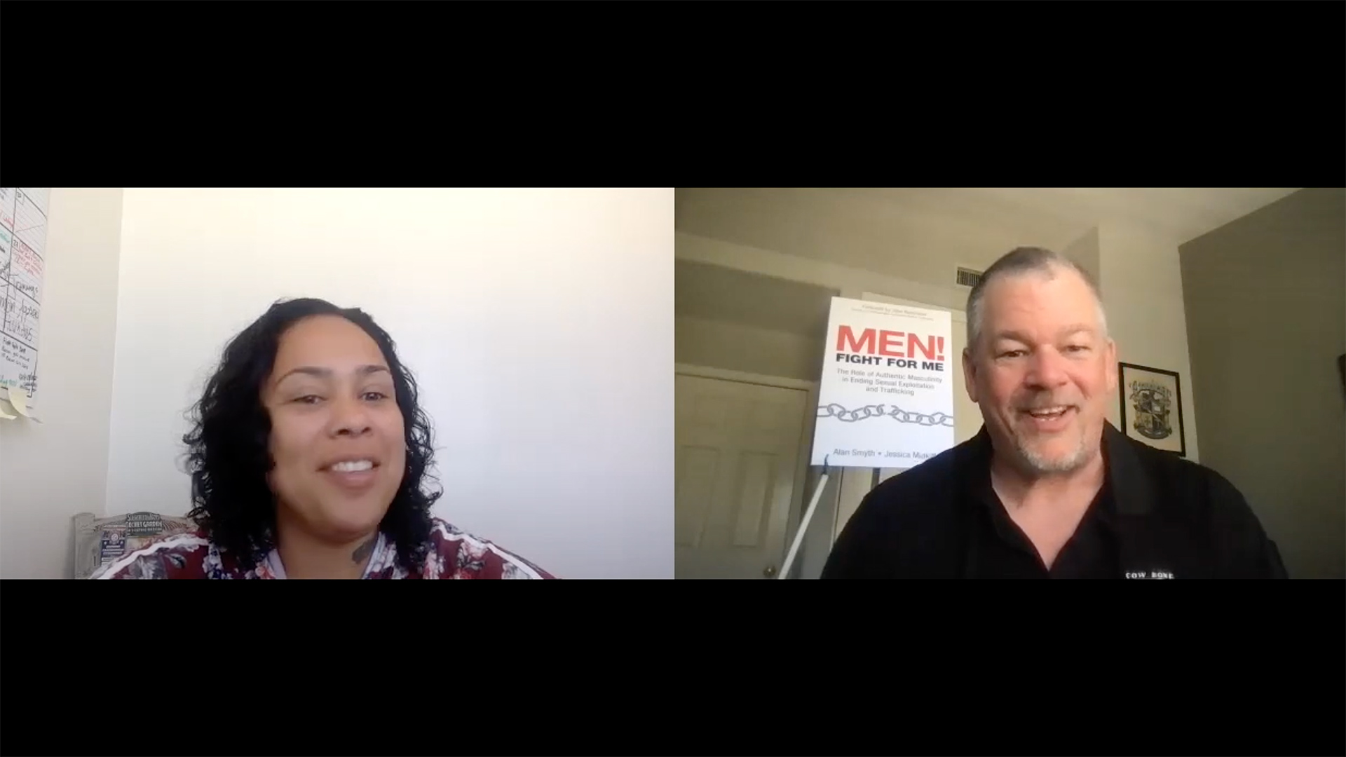 Jessica MidKiff and Alan Smyth discuss Men! Fight for Me chapter 2